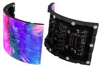 Panel LED Flexible a Todo Color P2.5 para Marketing, Pantalla LED Publicitaria, Pantalla Flexible
