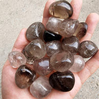 Pierres précieuses en vrac Donghai Hengmei, quartz fumé de 20-30 mm, pierres roulées pour les acheteurs de pierres précieuses