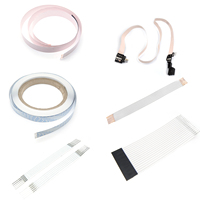 Kabel FFC Fleksibel 3 Pin Kustom dengan Isolasi PTFE/PVC untuk Aplikasi Elektronik Renault Megane 2