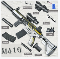 Nouveau jouet de tir camouflage M416 pas cher, pistolet airsoft