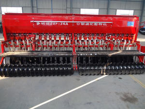 Semoir à <span class=keywords><strong>blé</strong></span> tracté 24 rangs haute efficacité pour céréales, <span class=keywords><strong>blé</strong></span>, soja – Machine agricole sortie d'usine - Product Image 2