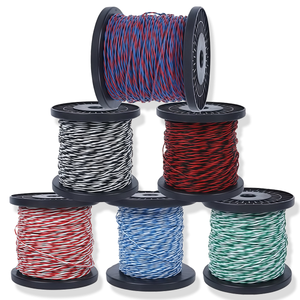 สายไฟทนความร้อนสูง AFS เทฟลอน ขนาด 0.12 /0.2 /<span class=keywords><strong>0.35</strong></span> /0.75/1.5 ตารางมิลลิเมตร สายคู่บิดเกลียวเคลือบดีบุก 2 แกน สำหรับส่งสัญญาณ -60+200 องศา ℃ - Product Image 4