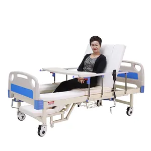 Good Price Long-Time Use After-Sale Warranty Electric Manual Multi functional Hospital Nursing Beds Hospital Bed With Toliet