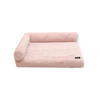 Lit pour animaux de compagnie de luxe en forme de grotte, sommeil profond 6D, housse amovible lavable, nid chaud pour chien et chat, toutes saisons, petites et grandes tailles, faible MOQ, produits pour animaux de compagnie