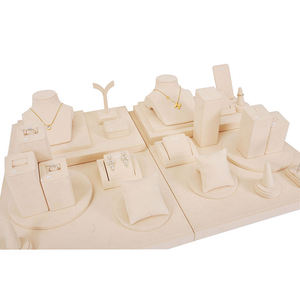 Exhibidores de Joyería Beige Directo de Fábrica, Exhibidores de Joyería para Escaparates - Product Image 4