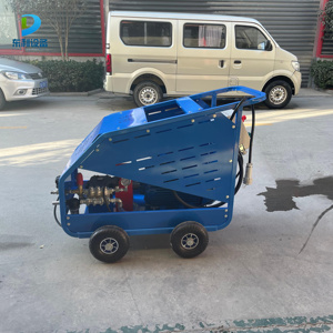 Nouvelle pompe à jet d'<span class=keywords><strong>eau</strong></span> électrique 35Mpa, nettoyeur haute pression industriel mobile robuste sur roues pour le nettoyage des sols - Product Image 2