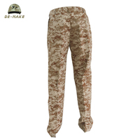 Ensemble uniforme tactique de style BDU personnalisé pour hommes, chemise et pantalon de chasse en ripstop, disponible en camouflage désertique