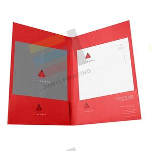 Goldfolie & Geprägte Laminierte Umweltfreundliche A4/A5 Präsentationsmappe mit Offset/Kraftpapier für Werbezwecke - Product Image 6