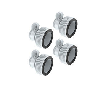 Adaptateur de filtre de piscine gris personnalisé - Paire de raccords à serrage pour grands systèmes de filtration - Raccord de <span class=keywords><strong>tuyau</strong></span> en PVC - Product Image 6