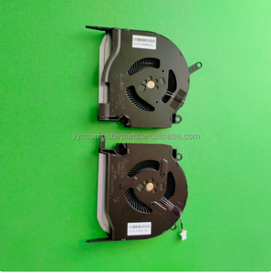 Original Nouveau CPU GPU Ventilateur pour HP <span class=keywords><strong>OMEN</strong></span> 16-K 16-N Pro TPN-Q280 Ordinateur <span class=keywords><strong>Portable</strong></span> <span class=keywords><strong>Refroidisseur</strong></span> Ventilateur 5V 0.5A N18098-001 N18097-001 - Product Image 4