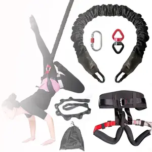 Nặng Bungee Dây Đai Kháng Cho Nhà Phòng Tập Thể Dục Yoga Bungee Dây Trọng Lực Bungee 4D Đào Tạo Pro Công Cụ Cho Nhà Phòng Tập Thể Dục Phòng Tập Thể Dục Phòng Thu