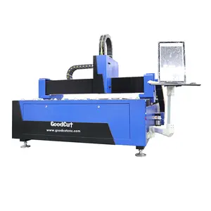 CNC Fiber lazer kesim makinesi için kalıp ile 1Kw 2KW güç ve otomatik odaklama