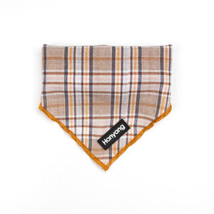 Köpek koşum hiçbir çekme ağır yansıtıcı ön klip klasik ekose köpek koşum ile yumuşak kulp kılıfı - Product Image 5