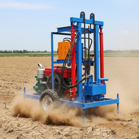 Rig de forage de puits d'eau d'ingénierie, rig de forage minier, machine de forage de puits d'eau de forage de sondage en vente
