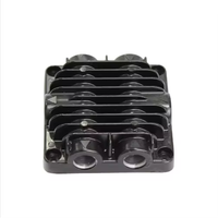 Boîtier de radiateur en alliage d'aluminium Zamak A360 sur mesure OEM, pièces usinées CNC par moulage par gravité pour systèmes de pompes automobiles