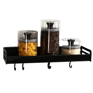 Glass Storage Jars with Sealing Lids - Vacuumable Kitchen Storage Containers