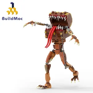 BuildMoc模仿胸部演示亚兰佐怪物积木套装龙海盗最终宝盒积木儿童玩具礼品