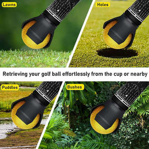 Venta al por mayor: Recogedor automático de bolas de golf con ventosa de goma, logotipo personalizado, universal, para putter, con agarre y protección para la espalda - Product Image 5