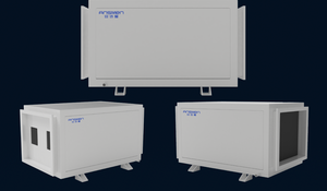 Deshumidificador Industrial de Techo por <span class=keywords><strong>Conductos</strong></span> de 240L/D, 380V, Flujo de Aire de 2800m³/h, Refrigerante R134A, Máquina Deshumidificadora Industrial - Product Image 2