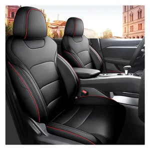 Fodera per cuscino del veicolo impermeabile Set completo originale in pelle di alta qualità coprisedili per auto personalizzati per 2019 Geely Atlas 2.4.