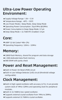 Microcontrolador IC Chip BAT32G127 ARM Cortex-M0+ de 32 bits, 128 KB de memoria Flash, ultra bajo consumo, con controlador LCD para medidor inteligente IoT