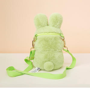Nueva llegada <span class=keywords><strong>Dudu</strong></span> conejito de peluche juguetes de peluche conejo adorable regalo para niños con bolsa de algodón PP para niños Venta caliente bolsa de muñeca personalizada - Product Image 6