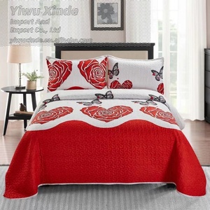 Pronto per la spedizione 3 pezzi copriletto trapunta set di biancheria da letto matrimoniale queen size 100% <span class=keywords><strong>cotone</strong></span> 3 pezzi trapunta vendita caldo copriletto set biancheria da letto - Product Image 4
