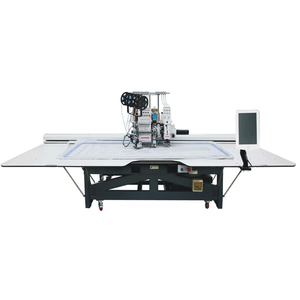 Machine à broder informatisée RONMACK RM-922+1LPD (800X1700) à 1+1 têtes, pour broderie plate, enroulement et enrubannage, alimentation manuelle, moteur - Product Image 1
