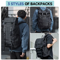 Mochila Oxford Impermeable Personalizada Unisex para Portátil, Mochila Casual para Deportes y Viajes con Logotipo