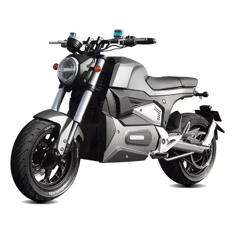 M6 новый тип Супер длинная выносливость быстрые Ретро Дешевые Электрические Мотоциклы 72 В для взрослых Спорт