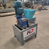 Petit déchiqueteur à double arbre pour déchets électroniques Déchiquetage efficace du disque dur de l'ordinateur portable Roulement en alliage d'aluminium léger