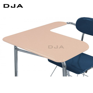 Escritorio Moderno DJA con Soporte para Tablet de Plástico Duro y Tablero de Escritura para Aula y Oficina, Marco Cromado, Garantía de 15 Años - Product Image 3