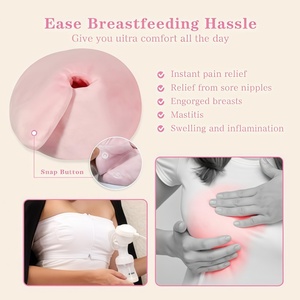 Packs <span class=keywords><strong>de</strong></span> perles <span class=keywords><strong>de</strong></span> gel chaud/froid en peluche pour allaitement, soulagement <span class=keywords><strong>de</strong></span> la douleur, engorgement, canaux obstrués, stimulation <span class=keywords><strong>de</strong></span> la production <span class=keywords><strong>de</strong></span> <span class=keywords><strong>lait</strong></span> <span class=keywords><strong>maternel</strong></span> - Product Image 6