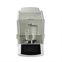 Balance de laboratoire semi-micro analytique à double plage, balance de précision de laboratoire 0,001 g, balance électromagnétique, capacité 220 g
