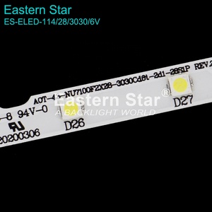 Barra LED ES-ELED-114 <span class=keywords><strong>AOT</strong></span> 43 NU7100F2X28-3030Cd6t-2d1-28S1P per Retroilluminazione TV Sam Sung 43'' UN43NU7100 - Product Image 2