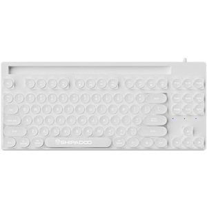 Clavier filaire avec 87 touches steampunk, avec support, interface USB pour ordinateur portable, PC - Product Image 2