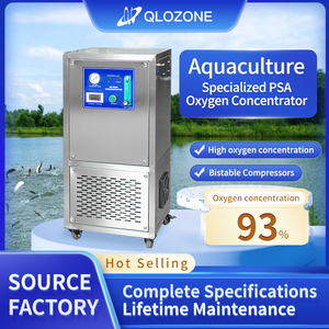 Qlozone nuôi trồng thủy sản 10 lpm khí oxy thế hệ thiết bị máy nén khí được xây dựng trong PSA oxy Máy phát điện tập trung - Product Image 5