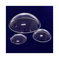 Lentille sphérique en verre optique avec revêtement AR pour la photographie sous-marine