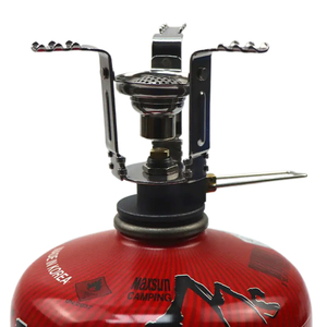 Estufa de <span class=keywords><strong>Gas</strong></span> Portátil de Acero Ultraligera y Resistente al Viento de 3000W, Nueva, para Exteriores, Ideal para Senderismo, Camping, Viajes y Picnic - Product Image 5