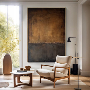 Pittura a Olio Astratta con Texture su Grande Tela Dipinta a Mano, Arte Murale Decorativa per la Casa Personalizzata all'Ingrosso, Fatta a Mano dall'Artista Mintura - Product Image 3