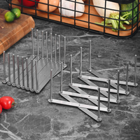 Égouttoir de cuisine extensible en acier inoxydable pour vaisselle, bols et tasses, organisateur de vaisselle extensible