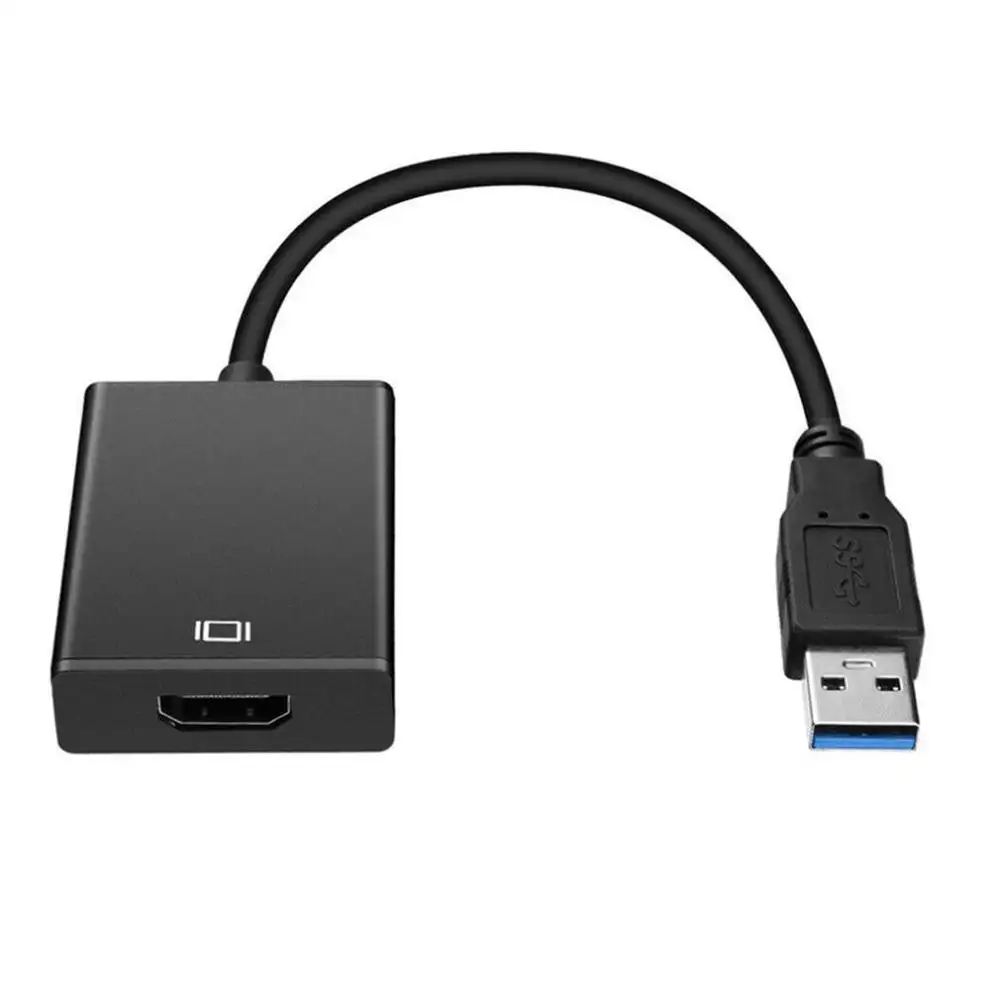 دنجل محول وصلة VGA ذكر إلى HDMI مع محول صوت و كابل طاقة 3.5 من نوع HDMI إلى VGA ، يحتوي على جهاز تزويد بالطاقة من فئة الصوت و كابل طاقة من نوع من نوع HDMI إلى VGA ، مزود بكابل طاقة من نوع ، يتوافق مع وصلة تحويل الصوت.