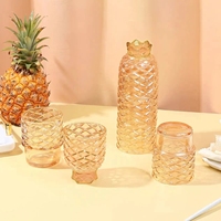 Verre à boire haut de gamme de style nordique, réutilisable, pour thé, jus, boisson, verre highball, design personnalisé, verrerie de table pour fête, vente en gros OEM