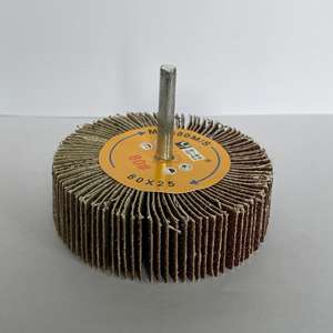 80*25*6 मिमी एल्यूमीनियम ऑक्साइड फ्लैप व्हील पॉलिश अनुकूलित ओम फ्रंट रियर मुडगार्ड फेंडर स्टेनलेस स्टील बनाने के लिए - Product Image 1