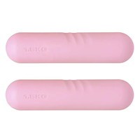 Ensemble d'haltères durables pour femmes Duolite pour la remise en forme à domicile, le yoga, la musculation, la marche, en acier et silicone, 7/10 livres, couleurs personnalisables