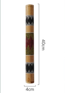 Bâton de pluie en bambou de haute qualité, simulateur de son de pluie, instrument de musique thérapeutique, thérapie sonore - Product Image 4
