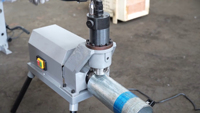 Machine à rainurer électrique Senmo GC-12 pour tuyaux d'incendie 76-325 mm, portable et robuste