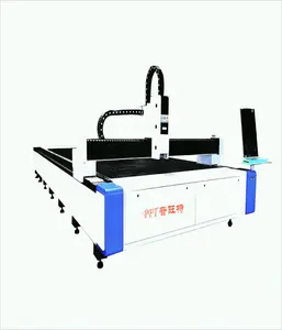PFT-3015 4015 1.5kw 2kw 3kw small cnc gantry fiber morn laser cutting machine for metal algeria italy nepal