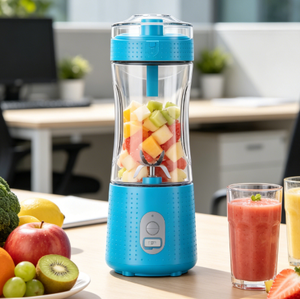 Venta al por Mayor de Mini Licuadoras Portátiles Inteligentes, Vaso para Jugos Eléctrico, Licuadora de Frutas para Llevar, Mezcla a Alta Velocidad, Material PCTG de Grado Alimenticio, Libre de BPA - Product Image 1