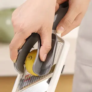 Handheld <b>Vegetable</b> Slicer with Adjustable Stainless Steel Blade <b>Vegetable</b> Fruit <b>Cutter</b> for Potatoes Lemons Kitchen Gadget - Product Image 3